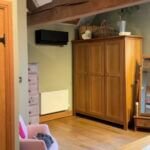 Air Conditioning bedroom installation in Market Drayton, Shropshire.