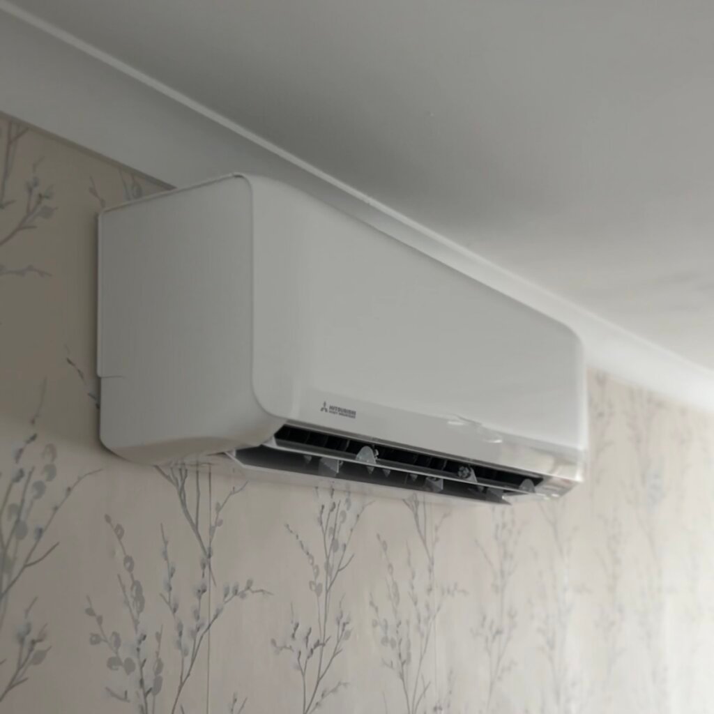 Wall-Mounted Air Conditioning in a home