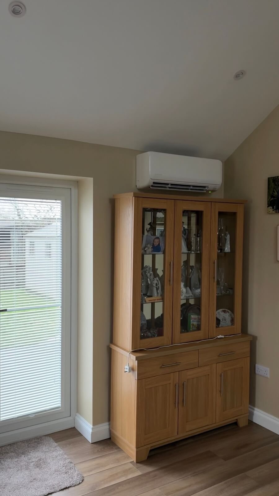 Completed air conditioning installation in Whitchurch by Drayton Air Conditioning