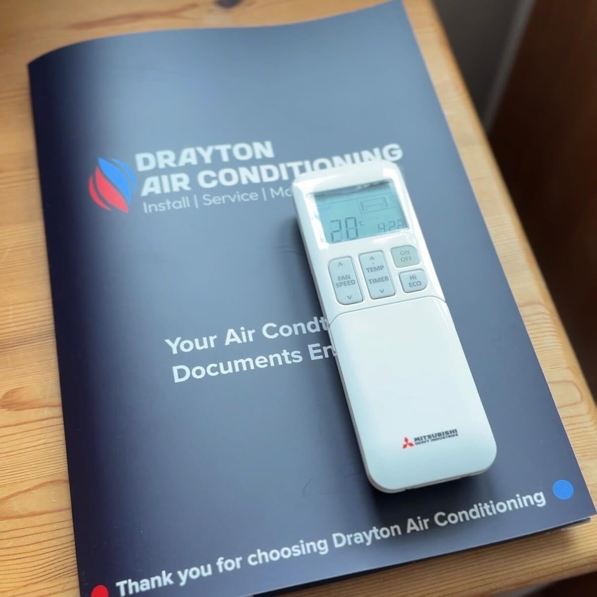 air conditioning document holder