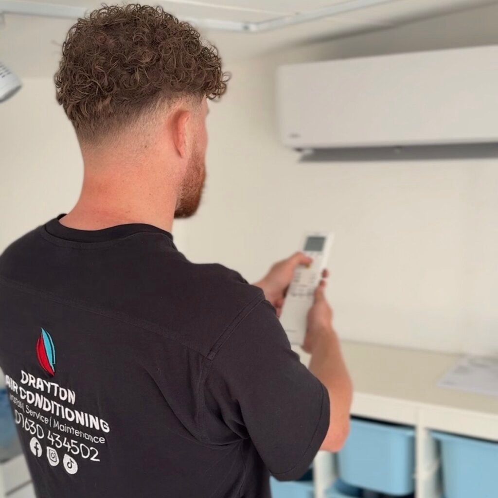 Air conditioning installation