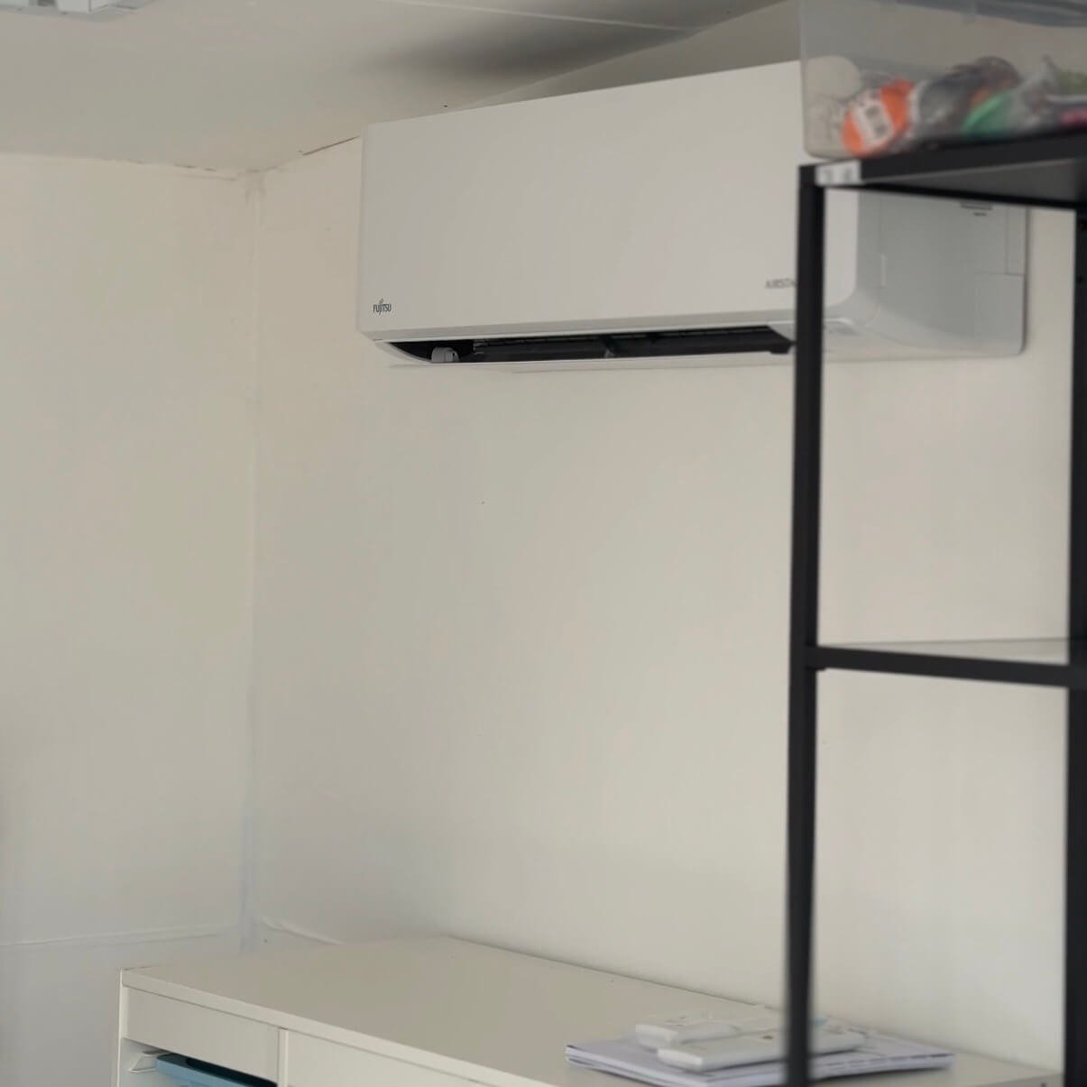 Air conditioning in garden room