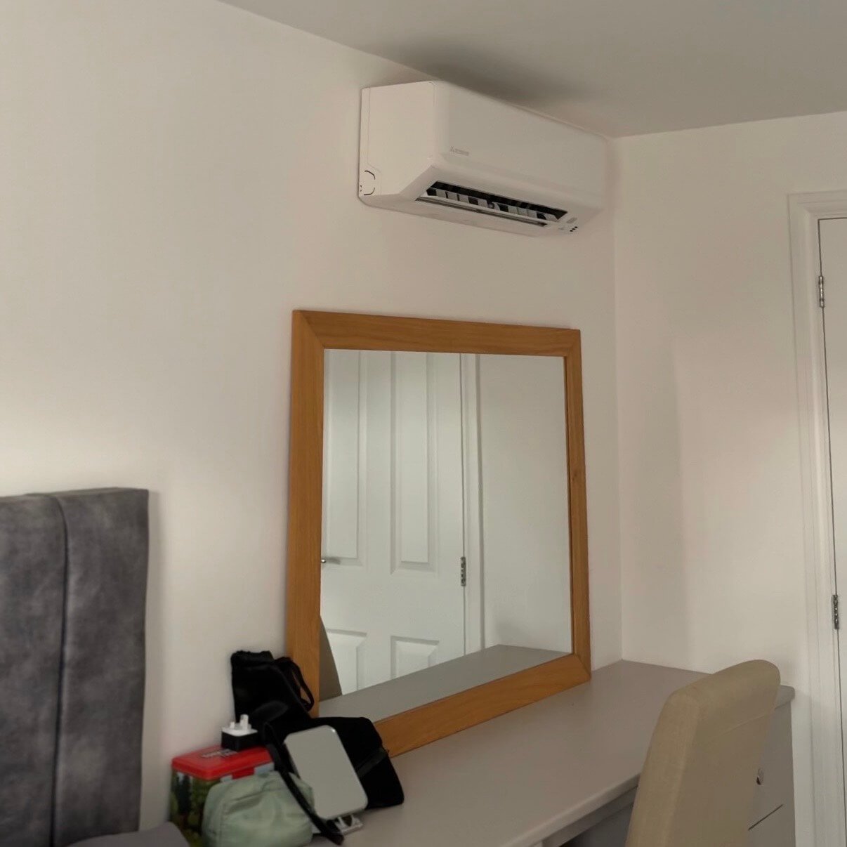 Air conditioning in bedroom